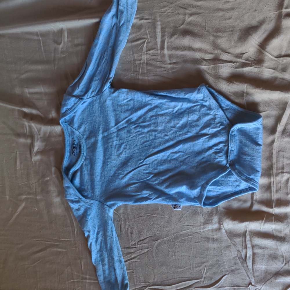 Woolino bodysuit 100% merino wool 6-12mon